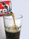 Cola er høj syre, som skader din organisme